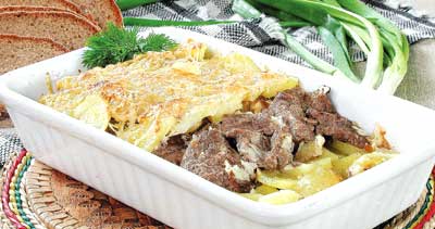Картофельная запеканка с мясом