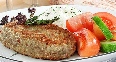 Котлеты с овощами и душицей
